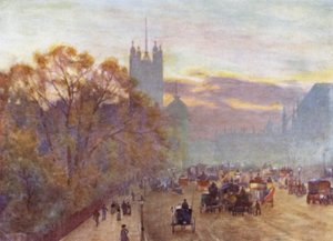 The Approach to Westminster by Herbert Menzies (after) Marshall