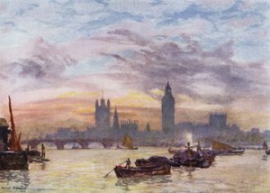 Westminster Towers by Herbert Menzies (after) Marshall