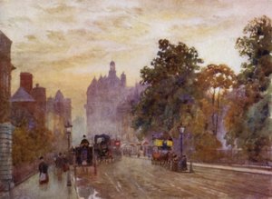 Westward from Hyde Park Corner by Herbert Menzies (after) Marshall