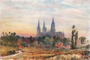 Bayeux from the Meadows by Herbert Menzies Marshall