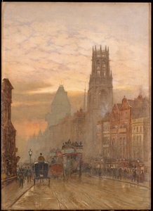 Fleet Street by Temple Bar
