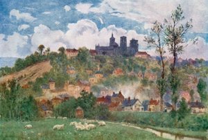 Laon, View from the Plain by Herbert Menzies Marshall