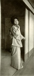 A Maid of Fair Japan by Herbert Ponting