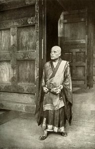 A Priest of Buddha by Herbert Ponting