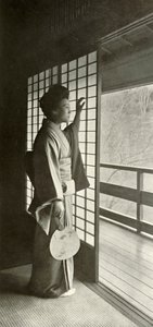 A Study by the Shoji by Herbert Ponting