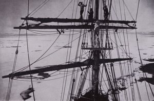 For Twenty Days the Pack Held Them by Herbert Ponting