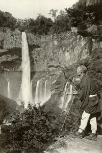Kegon-No-Taki, 1910 by Herbert Ponting
