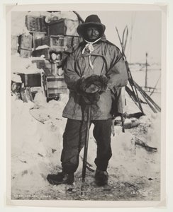 Petty Officer Evans during the Terra Nova Expedition (1910-13) to the South Pole by Herbert Ponting