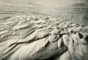 Sastrugi, 21 February 1911 by Herbert Ponting