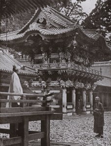 The Yomei Gate at Nikko by Herbert Ponting
