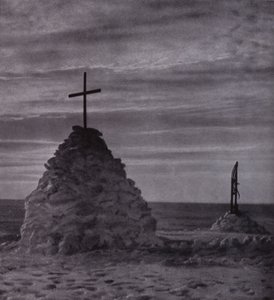 The Resting-Place of Scott and His Companions by Herbert Ponting