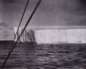 They sighted their first iceberg by Herbert Ponting