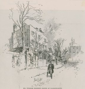 The house of William Morris in Hammersmith