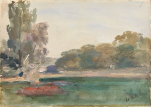 A Park by Hercules Brabazon Brabazon