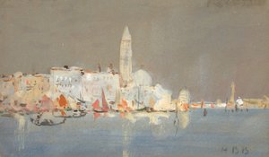 Venetian Capriccio with a Campanile