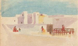 Walls of a North African City by Hercules Brabazon Brabazon