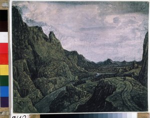 Rocky Valley with a Road