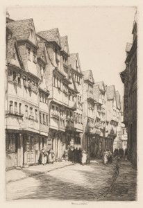 Klostergasse, Frankfurt by Herman Armour Webster