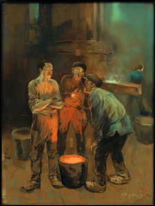 Workers in Conversation During Tapping