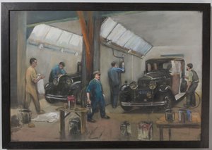 Car Workshop of the Amsterdam Carriage Company (ARM)