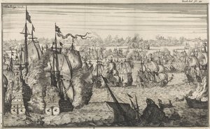 Naval Battle at Duins, 1639