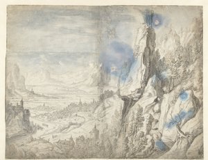Vast Landscape with the Temptation of Christ