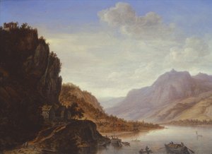 Mountainous River Landscape