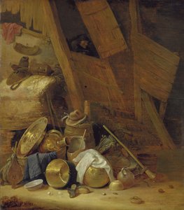 Still Life inside a Barn, 1634