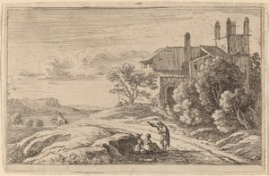 Building with a Square Tower