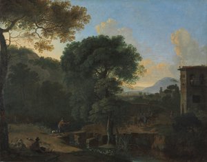 Landscape with Travelers, 1630s