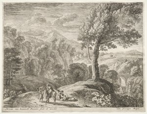 The Flight into Egypt: The Large Tree and the Cascade