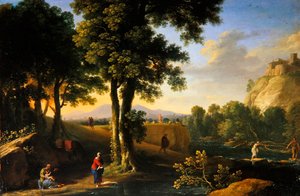The Holy Family in a Landscape, c.1640