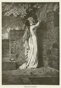 Immo and Hildegard by Hermann Kaulbach