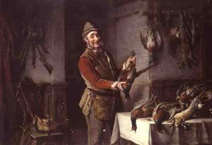 Sportsman with a Pheasant and Other Game