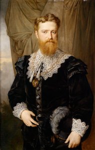 Portrait of Karl Lueger (1844-1910) in Historical Costume by Hermann Nigg