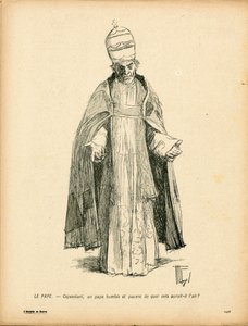 The Butter Plate, number 143, Satirical in B & W by Hermann Vogel