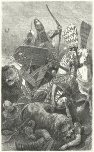 Ramesses the Great at the Battle of Kadesh, 1274 BC