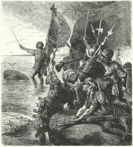 Vasco Nunez de Balboa Claims the Pacific Ocean for Spain, 1513