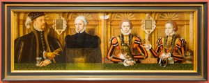 Family Portrait of John II of Rietberg by Hermann Tom Ring