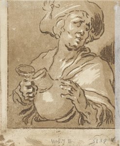 Man with Jug by Hermanus Fock