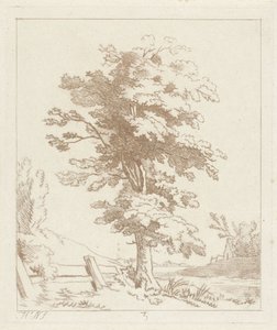 Tree in a Landscape by Hermanus Numan