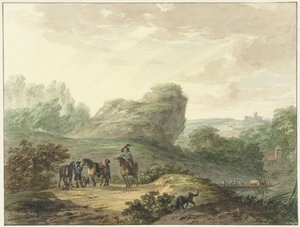 Landscape with Riders