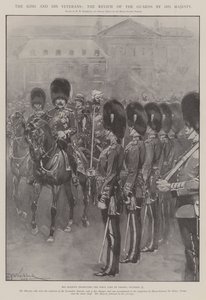 The King and His Veterans, the Review of the Guards by His Majesty