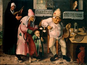 The Bellows Mender by Hieronymous Bosch