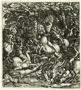 The Battle by Hieronymous Hopfer