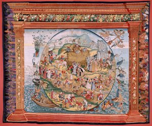 Tribulations of Human Life (Flemish Tapestry) by Hieronymus (after) Bosch