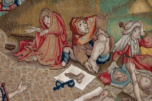 Tapestry inspired by the work of Hieronymus Bosch, c.1560
