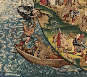 Tapestry Inspired by the Work of Hieronymus Bosch, c. 1560 by Hieronymus (after) Bosch