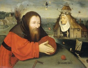 The Temptation of St Anthony by Hieronymus (after) Bosch