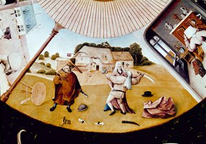 Anger (detail) by Hieronymus Bosch